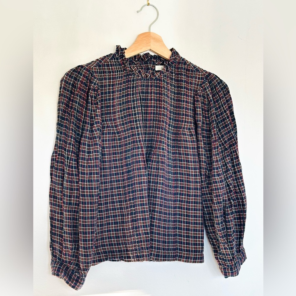Doen Amandea Plaid Top